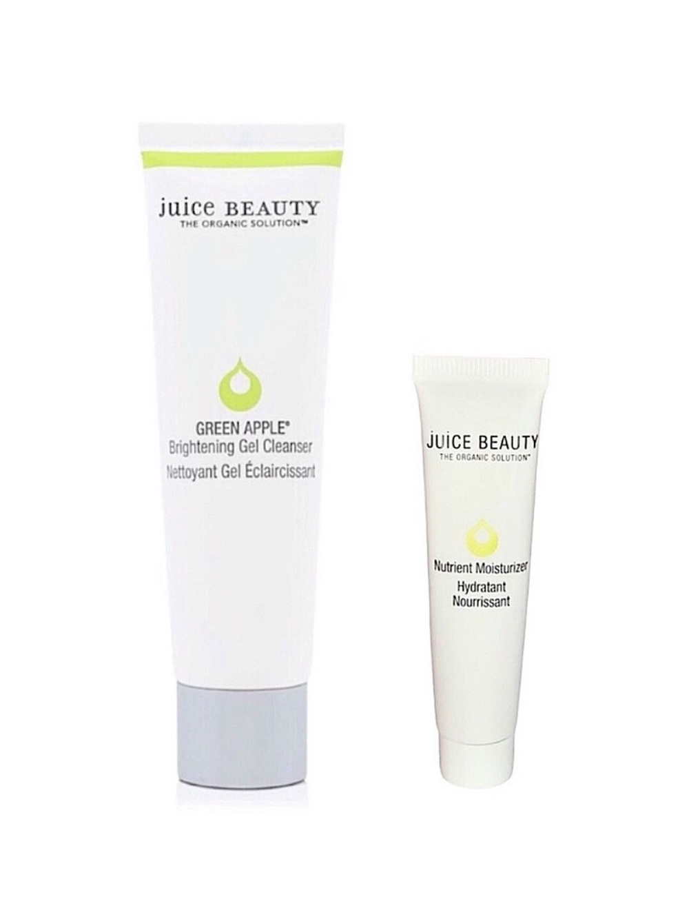 Juice Beauty Mini Green Apple Brightening Gel Cleanser & Nutrient Moisturizer